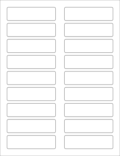 Grafika wektorowa szablon etykiety adres WL-157